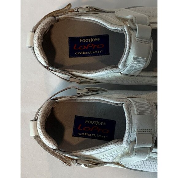 Footjoy LoPro Collection Womens 6M Soft Spike Golf Shoes White Leather Mesh - Picture 8 of 16